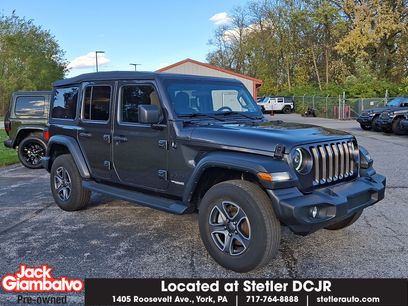 Certified 2022 Jeep Wrangler Unlimited Sport