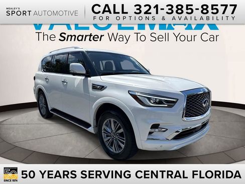 Used 2022 INFINITI QX80 Luxe w/ Cargo Package RWD image 1