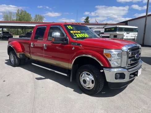 Used 2015 Ford F350 Lariat w/ Lariat Chrome Package AWD/4WD image 1