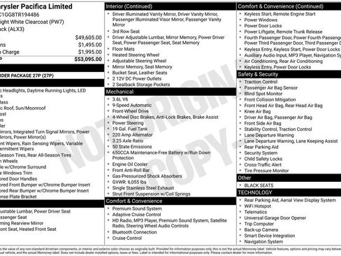New 2026 Chrysler Pacifica Limited image 5