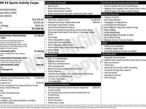 Used 2024 BMW X4 M40i image 32