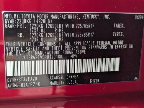 Used 2024 Toyota RAV4 XLE image 27