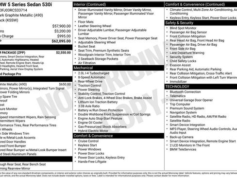 Used 2024 BMW 530i RWD image 2