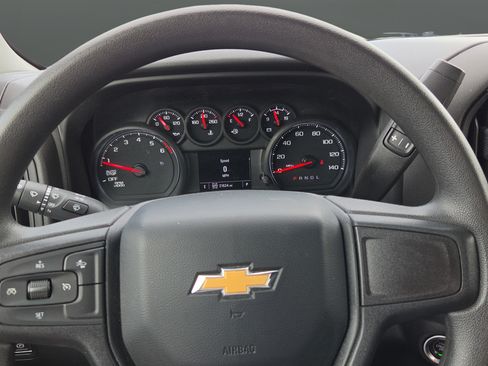 Used 2024 Chevrolet Silverado 1500 Custom w/ Turbomax Blackout Package AWD/4WD image 10