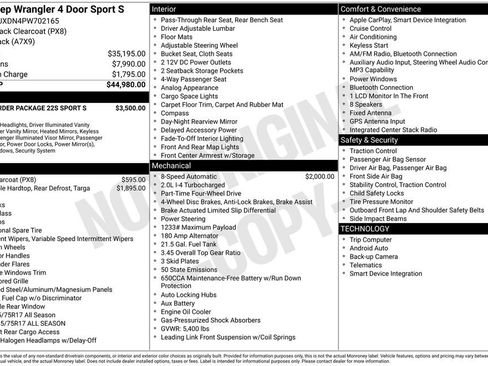 Used 2023 Jeep Wrangler Sport S image 2