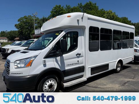 Used 2019 Ford Transit 350 138 DRW w/ Shuttle Bus Prep Package RWD image 1