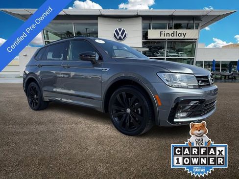 Certified 2021 Volkswagen Tiguan SE R-Line image 1