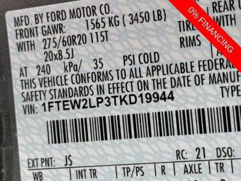 New 2026 Ford F150 STX w/ Equipment Group 200A AWD/4WD image 30