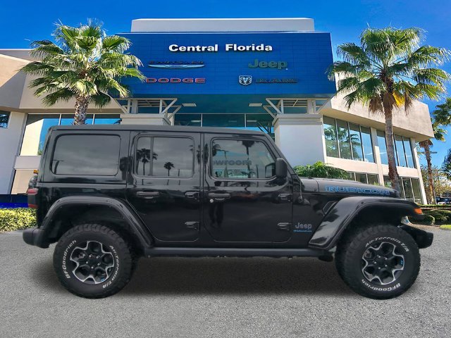 Used 2023 Jeep Wrangler Unlimited Rubicon 4xe w/ Steel Bumper Group AWD/4WD image 4