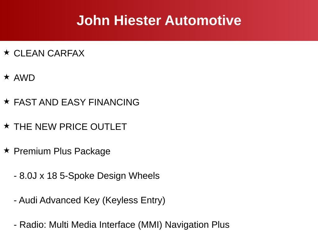 Used 2013 Audi A6 2.0T Premium Plus w/ Premium Plus Pkg AWD/4WD image 3