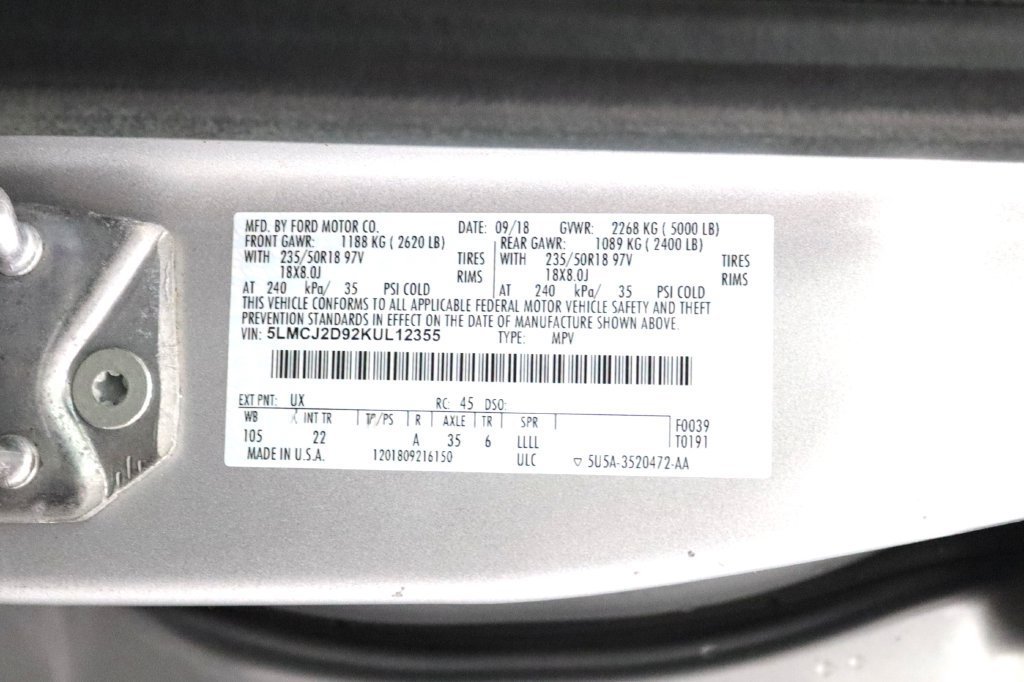 Used 2019 Lincoln MKC Select w/ Select Plus Package AWD/4WD image 31