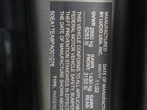 Used 2023 Lucid Air Touring image 29