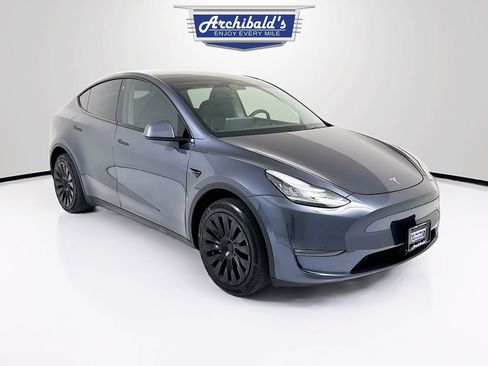 Used 2020 Tesla Model Y Long Range AWD/4WD image 1