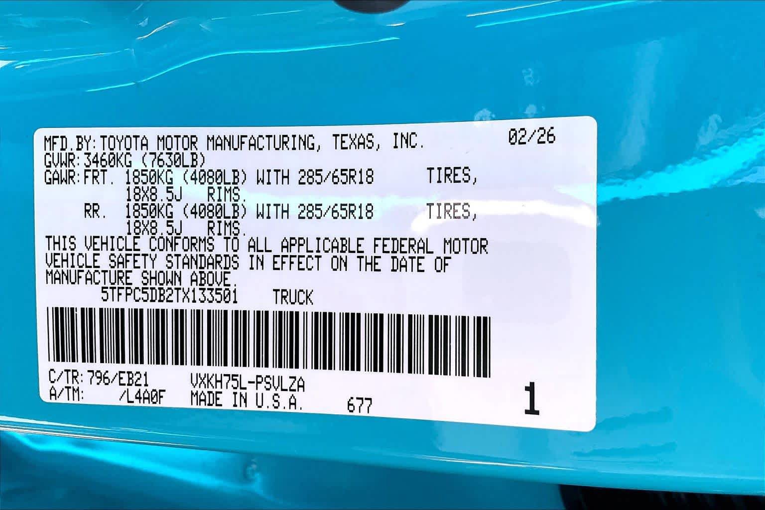 Used 2026 Toyota Tundra TRD Pro AWD/4WD image 37
