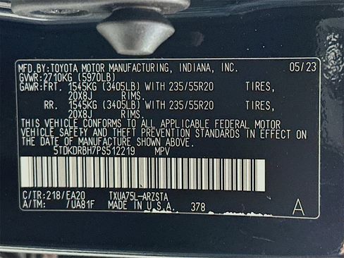 Certified 2023 Toyota Highlander XSE image 33