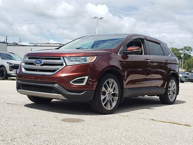 Used 2015 Ford Edge Titanium w/ Equipment Group 302A AWD/4WD image 2