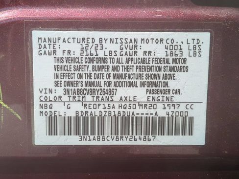 Used 2024 Nissan Sentra SV FWD image 23