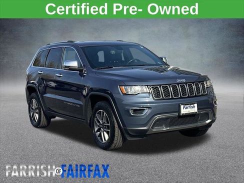 Certified 2020 Jeep Grand Cherokee Limited AWD/4WD image 1