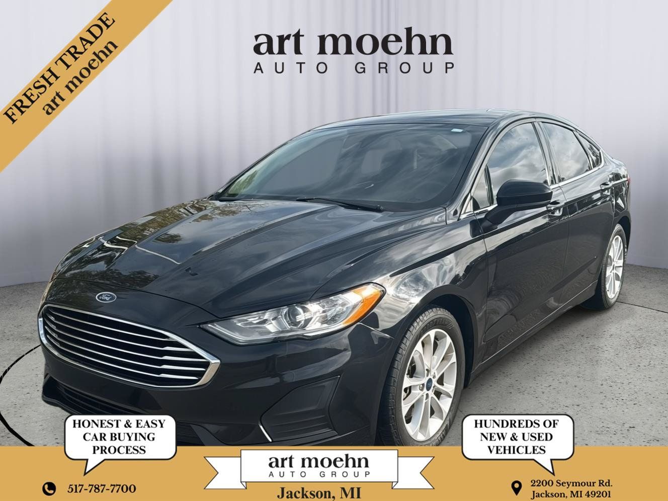 Used 2020 Ford Fusion SE FWD image 1