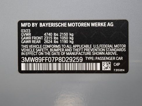 Certified 2023 BMW 330i xDrive Sedan w/ M Sport Package image 23