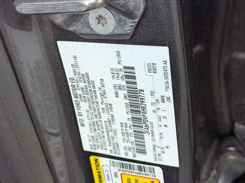 Used 2017 Ford Fusion Sport w/ Equipment Group 401A image 10