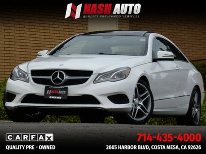 Used 2014 Mercedes-Benz E 350 4MATIC Coupe