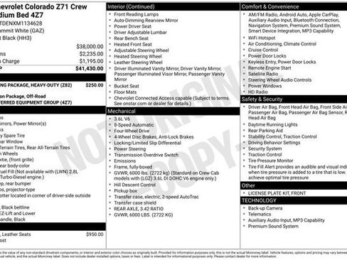 Used 2021 Chevrolet Colorado Z71 image 4