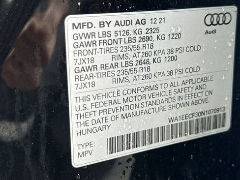 Used 2022 Audi Q3 2.0T Premium Plus w/ Premium Plus Package AWD/4WD image 40