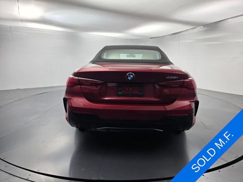 Used 2025 BMW 430i Convertible w/ M Sport Package RWD image 6