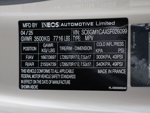 New 2025 INEOS Grenadier Trialmaster Edition image 22