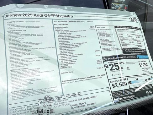 New 2025 Audi Q5 Premium Plus image 18