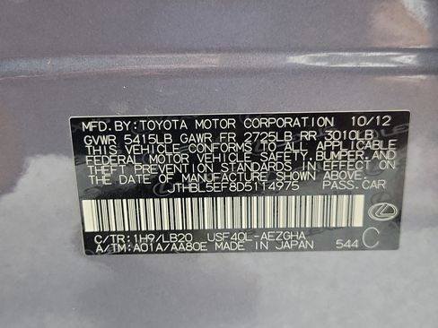 Used 2013 Lexus LS 460 w/ Comfort Pkg RWD image 30