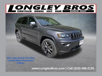 Used 2021 Jeep Grand Cherokee Limited w/ Quick Order Package 28K 80th