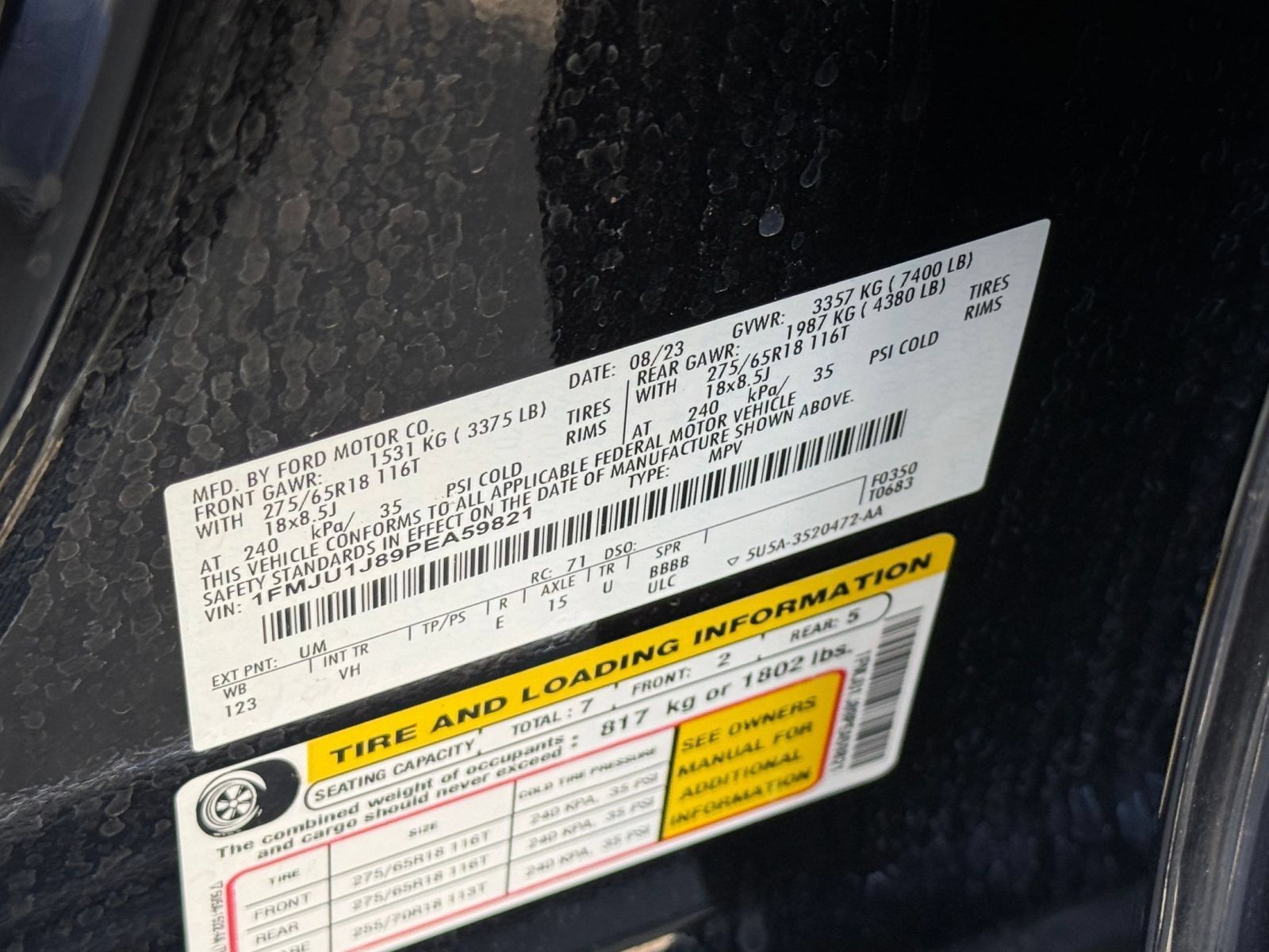 Used 2023 Ford Expedition XLT AWD/4WD image 31