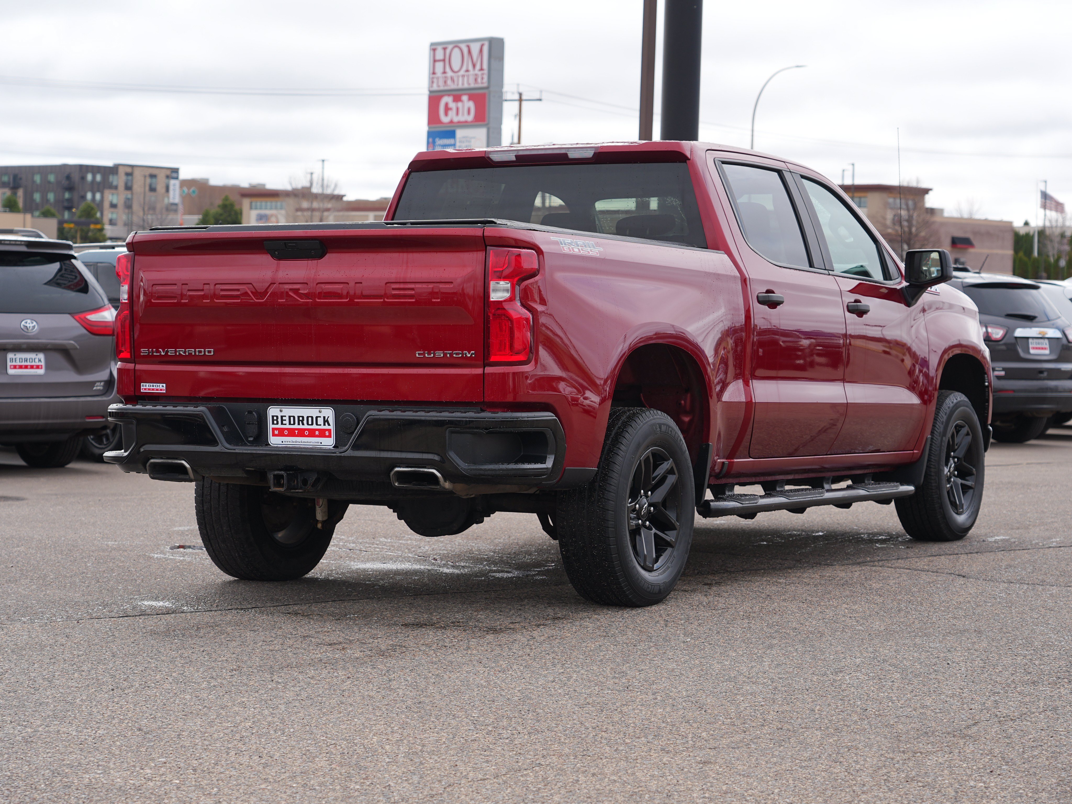 Used 2021 Chevrolet Silverado 1500 Custom Trail Boss AWD/4WD image 3