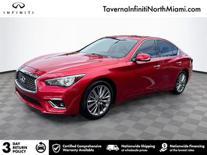 Certified 2023 INFINITI Q50 Luxe w/ Cargo Package