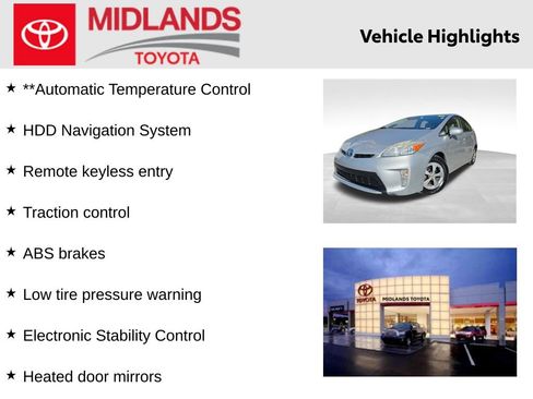 Used 2013 Toyota Prius Three image 2