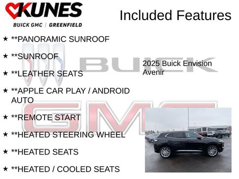 New 2025 Buick Envision Avenir image 3