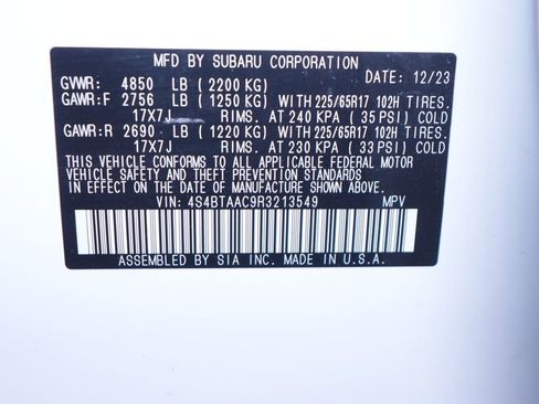 Used 2024 Subaru Outback 2.5i image 37