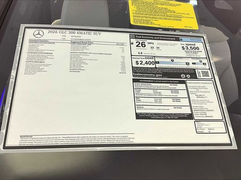 New 2026 Mercedes-Benz GLC 300 4MATIC image 18