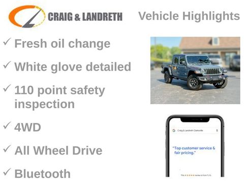 Used 2025 Jeep Gladiator Rubicon w/ Convenience Group AWD/4WD image 6
