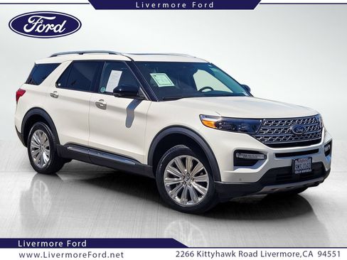 Certified 2023 Ford Explorer Limited w/ Limited Technology Package AWD/4WD image 1