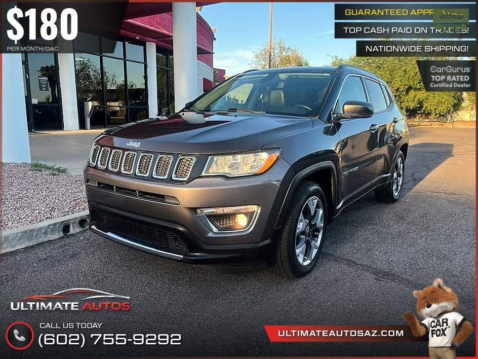 Used 2020 Jeep Compass Limited FWD image 1