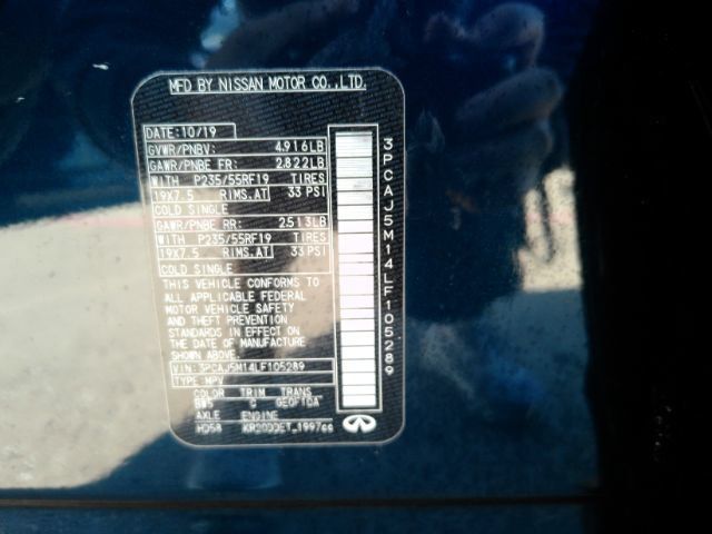Used 2020 INFINITI QX50 Luxe w/ Navigation Package FWD image 56