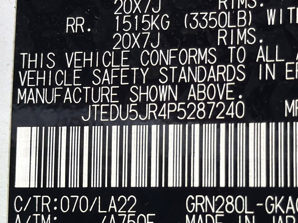 Used 2023 Toyota 4Runner Limited RWD image 32