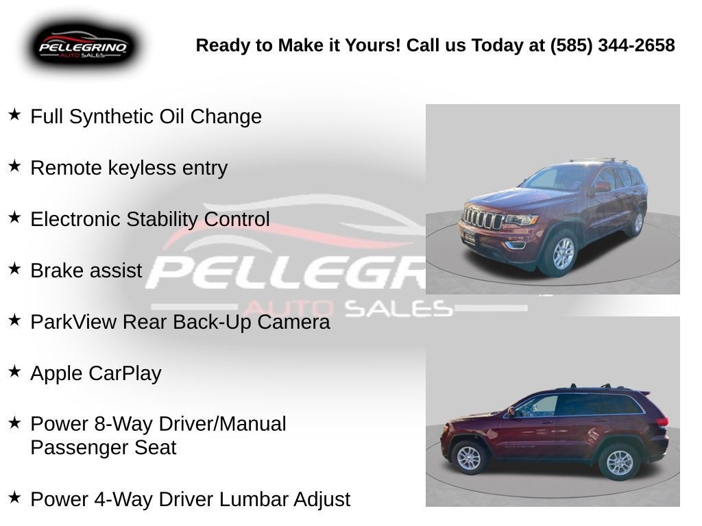 Used 2020 Jeep Grand Cherokee Laredo AWD/4WD image 5