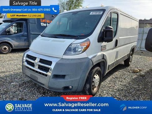 Used 2016 RAM ProMaster 1500 w/ Premium Appearance Group FWD image 1