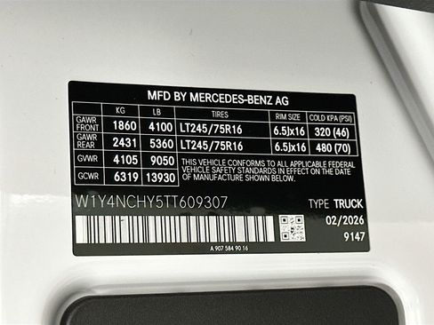 New 2026 Mercedes-Benz Sprinter 2500 image 31