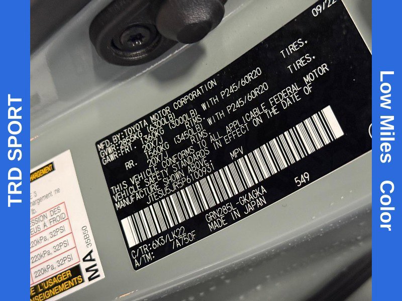 Used 2023 Toyota 4Runner TRD Sport AWD/4WD image 30