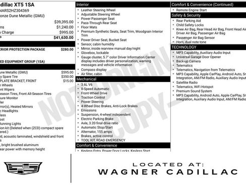 Used 2017 Cadillac XT5 FWD image 1